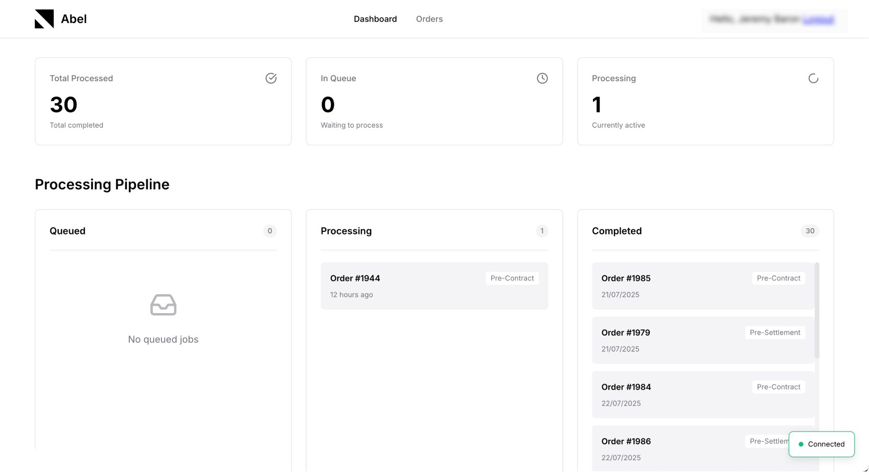 Abel AI Internal Platform
