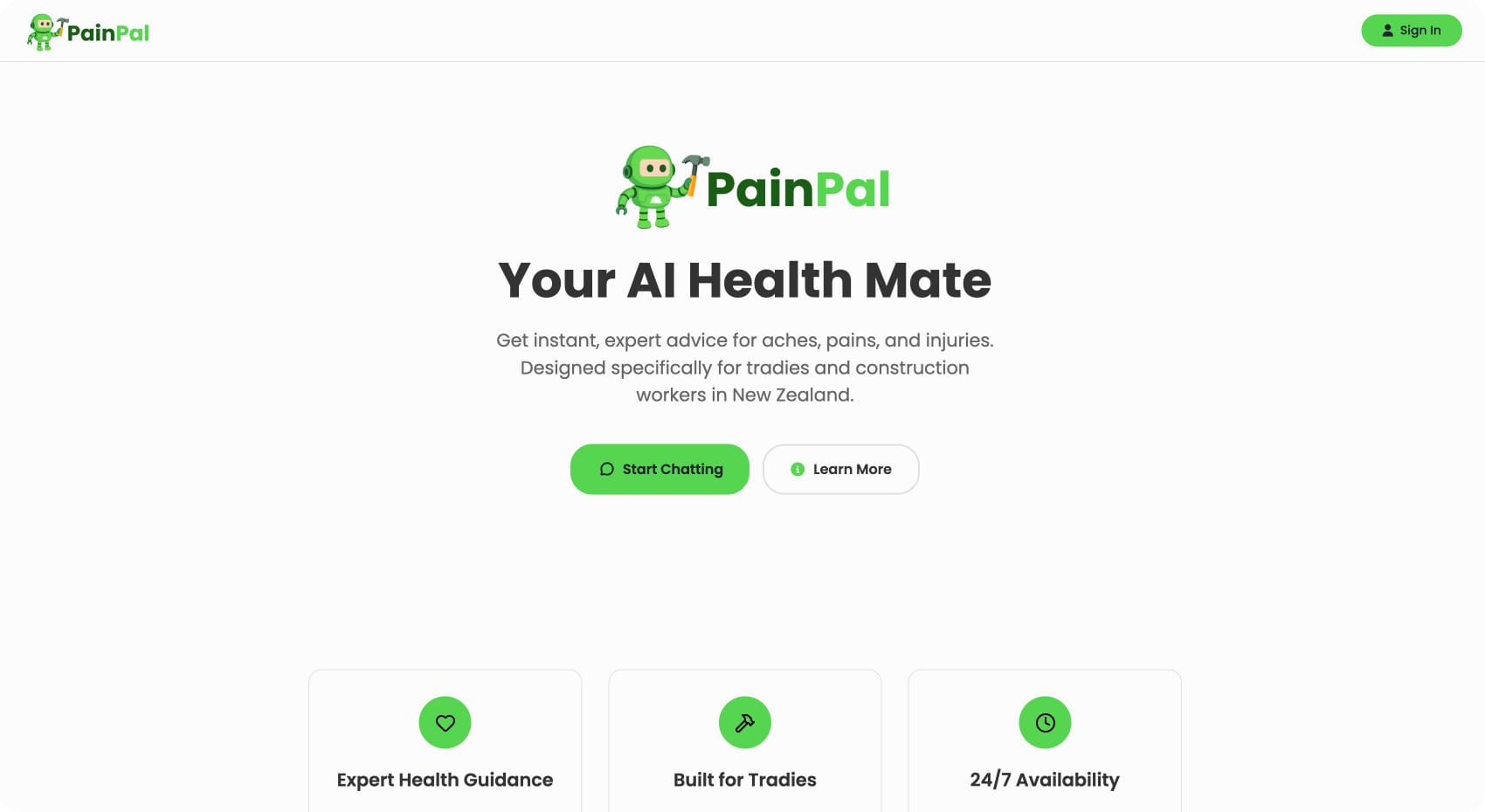 PainPal AI Health and Safety Solutions