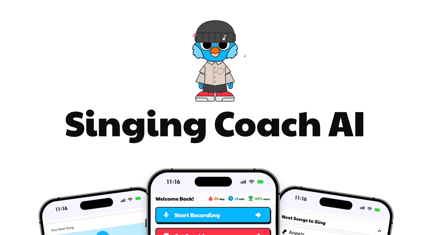 Singing Coach AI Vocal Training App